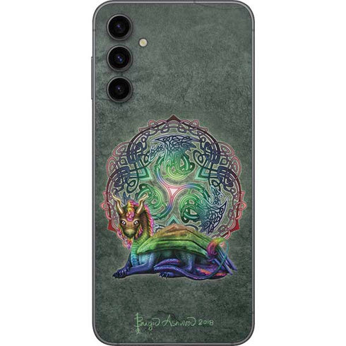 Brigid Ashwood Celtic Dragon Galaxy A14 5G Skin